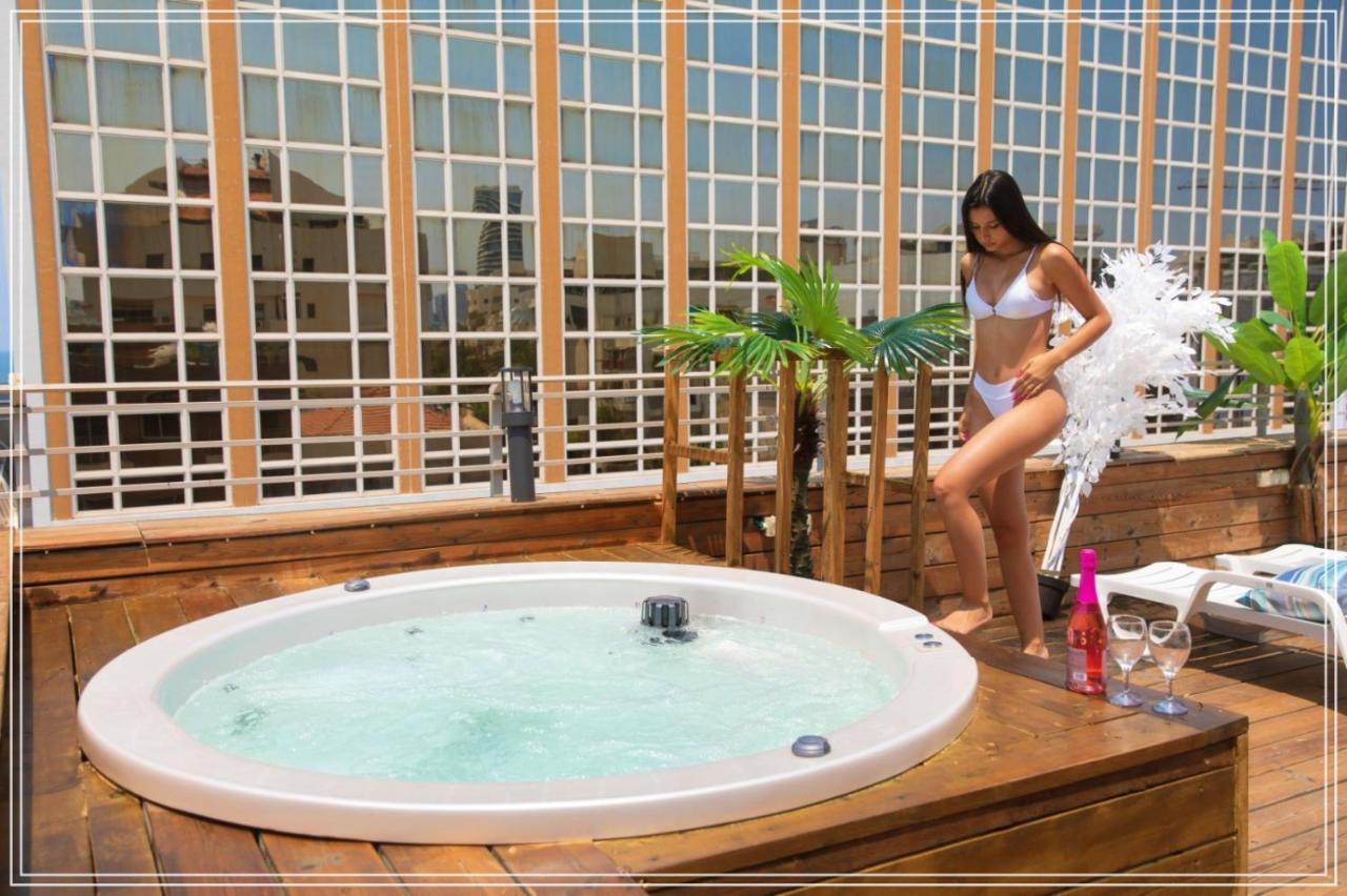 Beach Boutique Hotel And Spa By Tlv Hotels Tel Aviv Eksteriør bilde